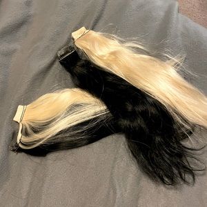 Barely used 18 inch tape-ins